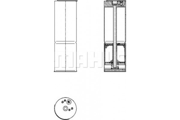 Mahle Αφυγραντήρας, σύστ. Κλιματισμού - Ad 159 000P