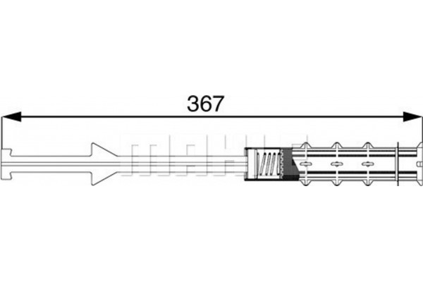 Mahle Αφυγραντήρας, σύστ. Κλιματισμού - Ad 206 000S