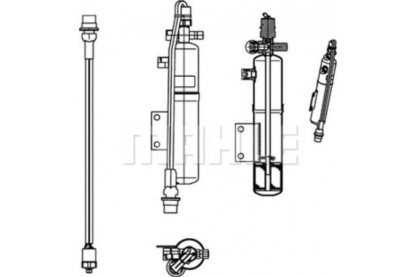 Mahle Αφυγραντήρας, σύστ. Κλιματισμού - Ad 226 000P