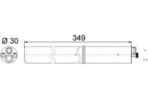 Mahle Αφυγραντήρας, σύστ. Κλιματισμού - Ad 243 000S