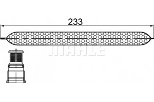 Mahle Αφυγραντήρας, σύστ. Κλιματισμού - Ad 249 000S
