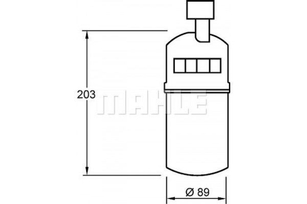 Mahle Αφυγραντήρας, σύστ. Κλιματισμού - Ad 275 000S