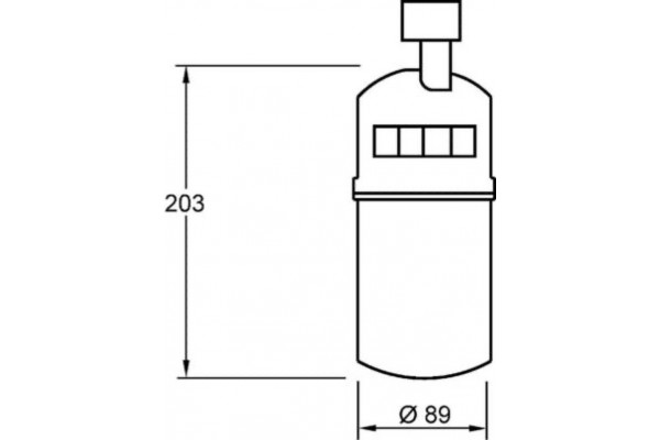 Mahle Αφυγραντήρας, σύστ. Κλιματισμού - Ad 275 000S