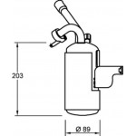 Mahle Αφυγραντήρας, σύστ. Κλιματισμού - Ad 276 000P