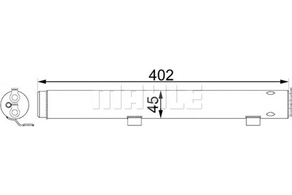 Mahle Αφυγραντήρας, σύστ. Κλιματισμού - Ad 285 000S