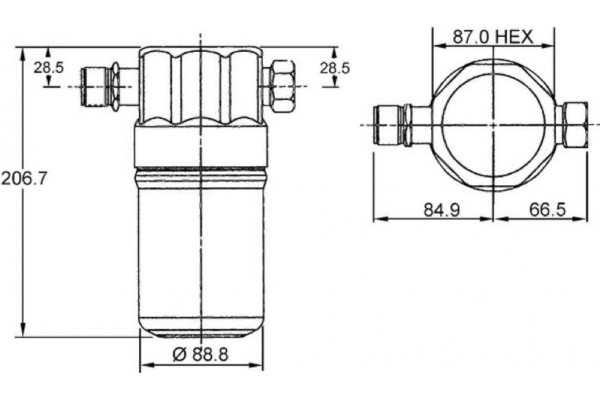 Mahle Αφυγραντήρας, σύστ. Κλιματισμού - Ad 36 000S