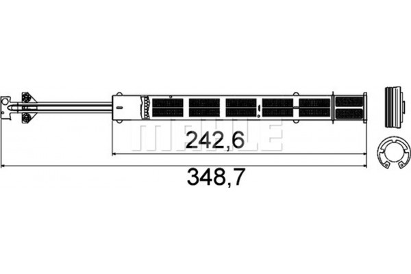 Mahle Αφυγραντήρας, σύστ. Κλιματισμού - Ad 56 000P