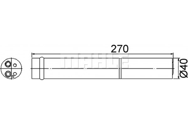 Mahle Αφυγραντήρας, σύστ. Κλιματισμού - Ad 96 000S