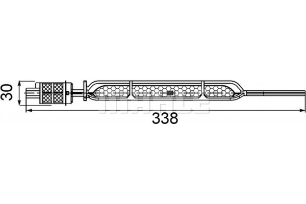 Mahle Αφυγραντήρας, σύστ. Κλιματισμού - Ad 98 000S