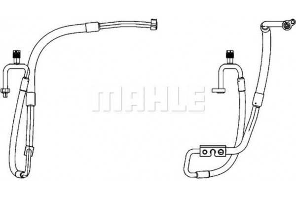 Mahle Αγωγός υψηλής/χαμηλής πίεσης, Σύστημα Κλιματισμού - Ap 114 000P