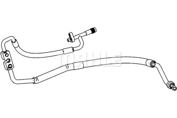 Mahle Αγωγός υψηλής/χαμηλής πίεσης, Σύστημα Κλιματισμού - Ap 115 000P