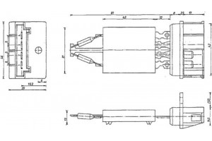 Mahle Αντίσταση, Βεντιλατέρ εσωτ. Χώρου - Abr 101 000P