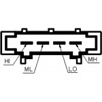 Mahle Αντίσταση, Βεντιλατέρ εσωτ. Χώρου - Abr 98 000P Mahle Αντίσταση, Βεντιλατέρ εσωτ. Χώρου - Abr 98 000P