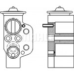 Mahle Βαλβίδα εκτόνωσης, συστ. κλιματ. - Ave 115 000P