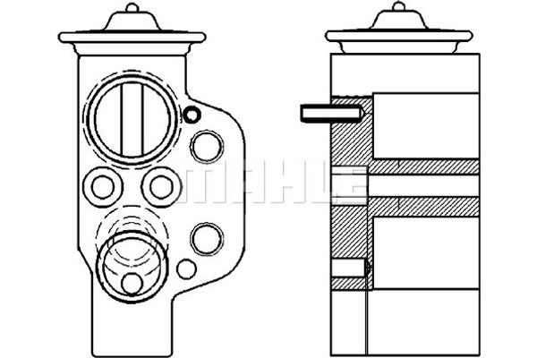 Mahle Βαλβίδα εκτόνωσης, συστ. κλιματ. - Ave 115 000P