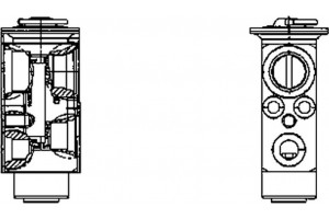 Mahle Βαλβίδα εκτόνωσης, συστ. κλιματ. - Ave 131 000P