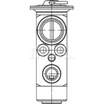 Mahle Βαλβίδα εκτόνωσης, συστ. κλιματ. - Ave 23 000P