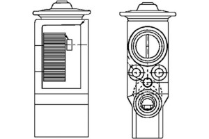 Mahle Βαλβίδα εκτόνωσης, συστ. κλιματ. - Ave 55 000P