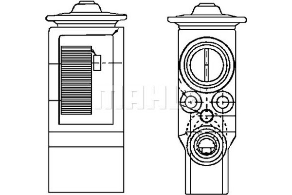 Mahle Βαλβίδα εκτόνωσης, συστ. κλιματ. - Ave 55 000P