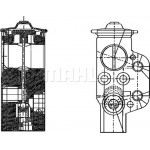 Mahle Βαλβίδα εκτόνωσης, συστ. κλιματ. - Ave 58 000P