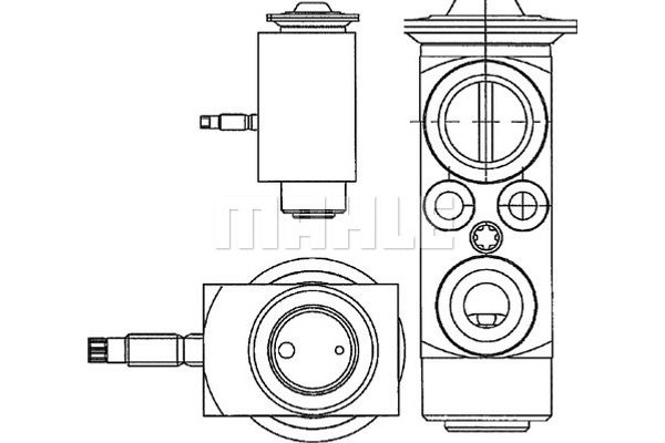 Mahle Βαλβίδα εκτόνωσης, συστ. κλιματ. - Ave 66 000P