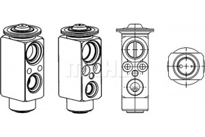 Mahle Βαλβίδα εκτόνωσης, συστ. κλιματ. - Ave 68 000P