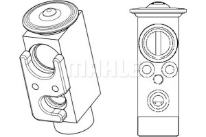 Mahle Βαλβίδα εκτόνωσης, συστ. κλιματ. - Ave 72 000P