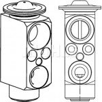 Mahle Βαλβίδα εκτόνωσης, συστ. κλιματ. - Ave 81 000P