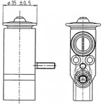 Mahle Βαλβίδα εκτόνωσης, συστ. κλιματ. - Ave 89 000P