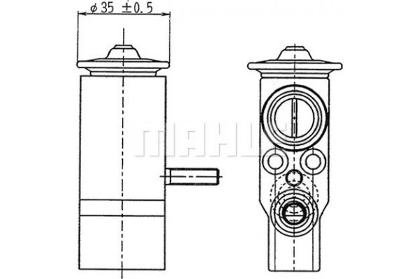 Mahle Βαλβίδα εκτόνωσης, συστ. κλιματ. - Ave 89 000P