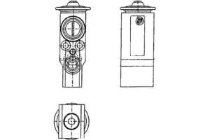 Mahle Βαλβίδα εκτόνωσης, συστ. κλιματ. - Ave 90 000P