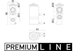 Mahle Βαλβίδα εκτόνωσης, συστ. κλιματ. - Ave 143 000P