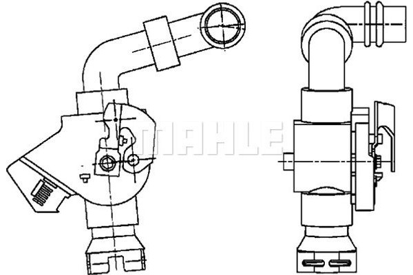 Mahle Βαλβίδα Ελέγχου Ψυκτικού - Cv 2 000P