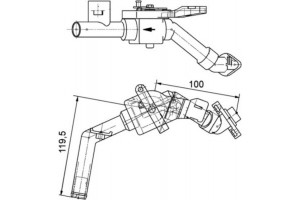 Mahle Βαλβίδα Ελέγχου Ψυκτικού - Cv 8 000P