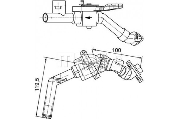 Mahle Βαλβίδα Ελέγχου Ψυκτικού - Cv 8 000P