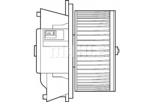 Mahle Βεντιλατέρ Εσωτερικού Χώρου - Ab 107 000P