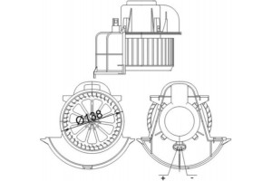 Mahle Βεντιλατέρ Εσωτερικού Χώρου - Ab 113 000S