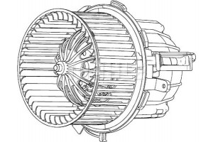 Mahle Βεντιλατέρ Εσωτερικού Χώρου - Ab 115 000P