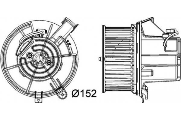 Mahle Βεντιλατέρ Εσωτερικού Χώρου - Ab 119 000P Mahle Βεντιλατέρ Εσωτερικού Χώρου - Ab 119 000P