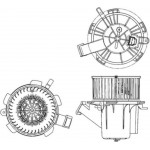 Mahle Βεντιλατέρ Εσωτερικού Χώρου - Ab 132 000P