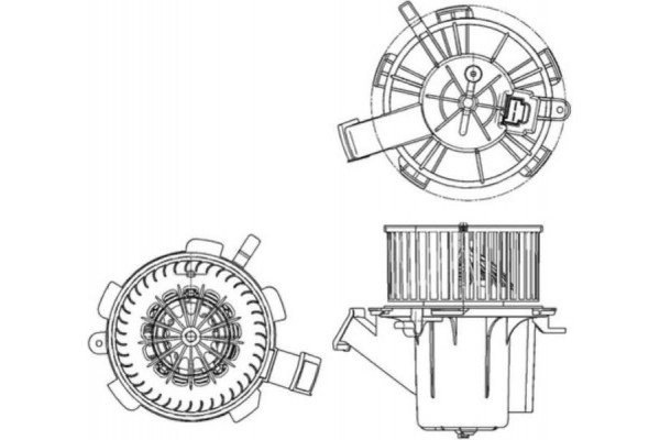 Mahle Βεντιλατέρ Εσωτερικού Χώρου - Ab 132 000P