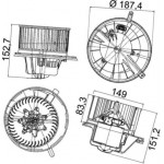 Mahle Βεντιλατέρ Εσωτερικού Χώρου - Ab 148 000P