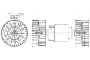 Mahle Βεντιλατέρ Εσωτερικού Χώρου - Ab 152 000P