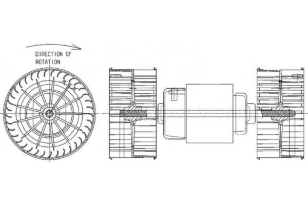 Mahle Βεντιλατέρ Εσωτερικού Χώρου - Ab 152 000P