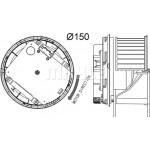 Mahle Βεντιλατέρ Εσωτερικού Χώρου - Ab 263 000P