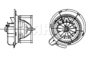 Mahle Βεντιλατέρ Εσωτερικού Χώρου - Ab 26 000P