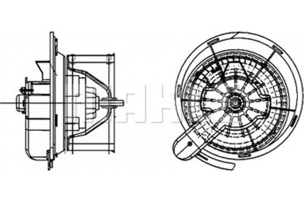 Mahle Βεντιλατέρ Εσωτερικού Χώρου - Ab 26 000P