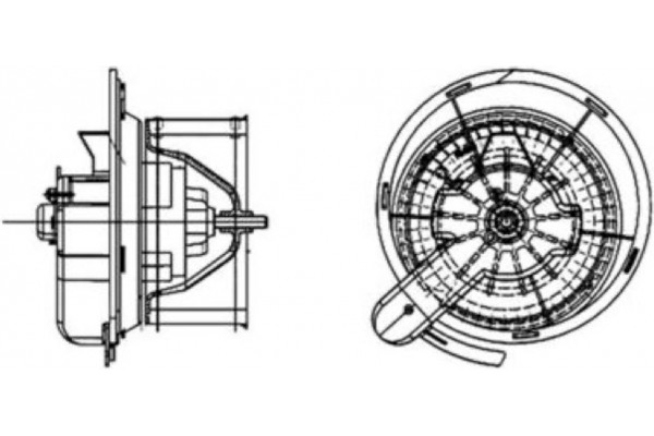 Mahle Βεντιλατέρ Εσωτερικού Χώρου - Ab 26 000P