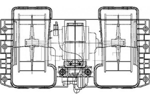 Mahle Βεντιλατέρ Εσωτερικού Χώρου - Ab 38 000P
