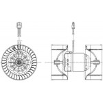 Mahle Βεντιλατέρ Εσωτερικού Χώρου - Ab 55 000P